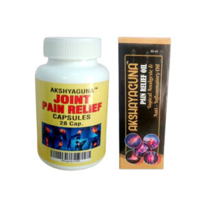 Combo Akshayaguna Joint Pain Oil & Capsules